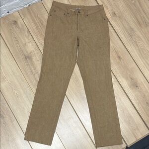 Tan Chinos Classic Flat Front Design